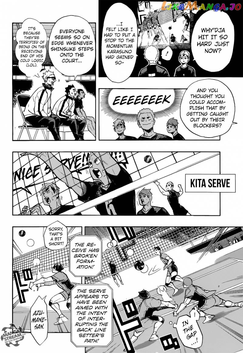 Haikyuu!!, Chapter 274 image 03
